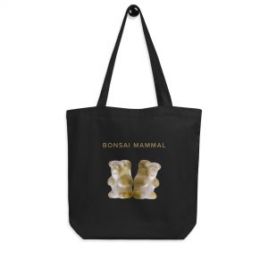 Bonsai Mammal Eco Tote Bag – Black